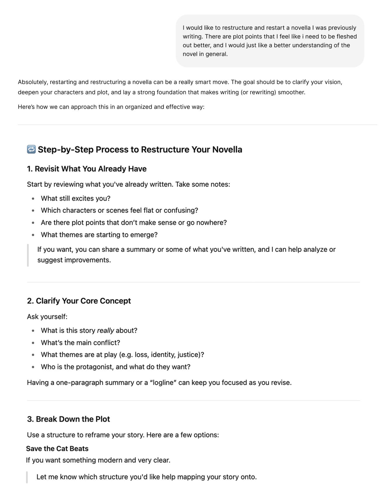 Case Study 1: Chat Screenshot 1